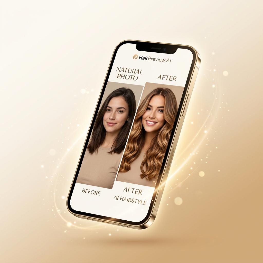 HairPreview AI hairstyle transformation preview